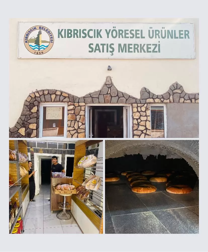 Belediye halk ekmek fırını ve tamamen organik Kıbrıscık tereyağından yapılan yöresel ürünlerimiz kürül, sütlü çörek ve dahası salça, biber turşusu,Kıbrıscık pirinci, nohut, fasulye satış